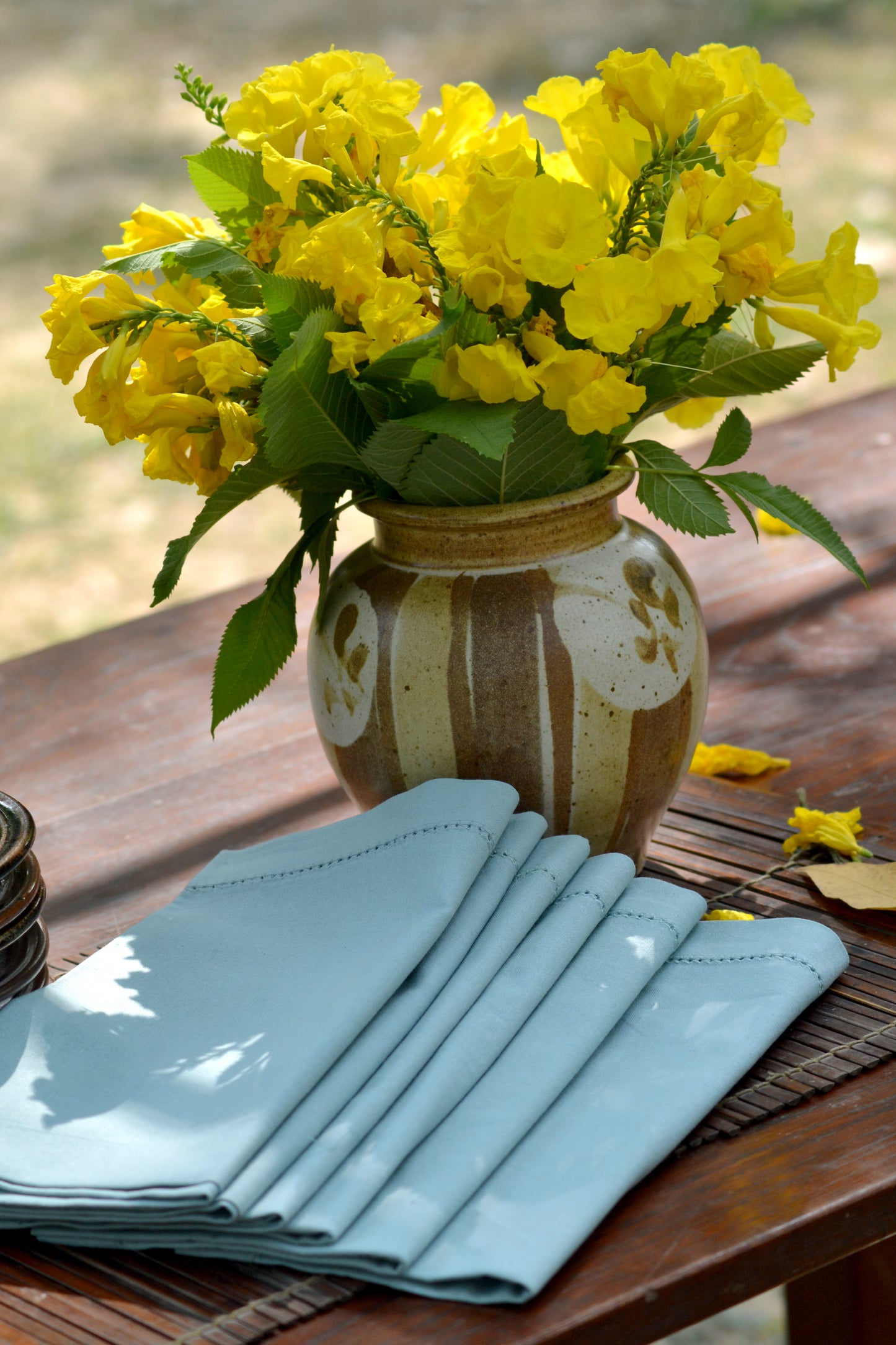 Solid Napkin Set Of 6 Sky