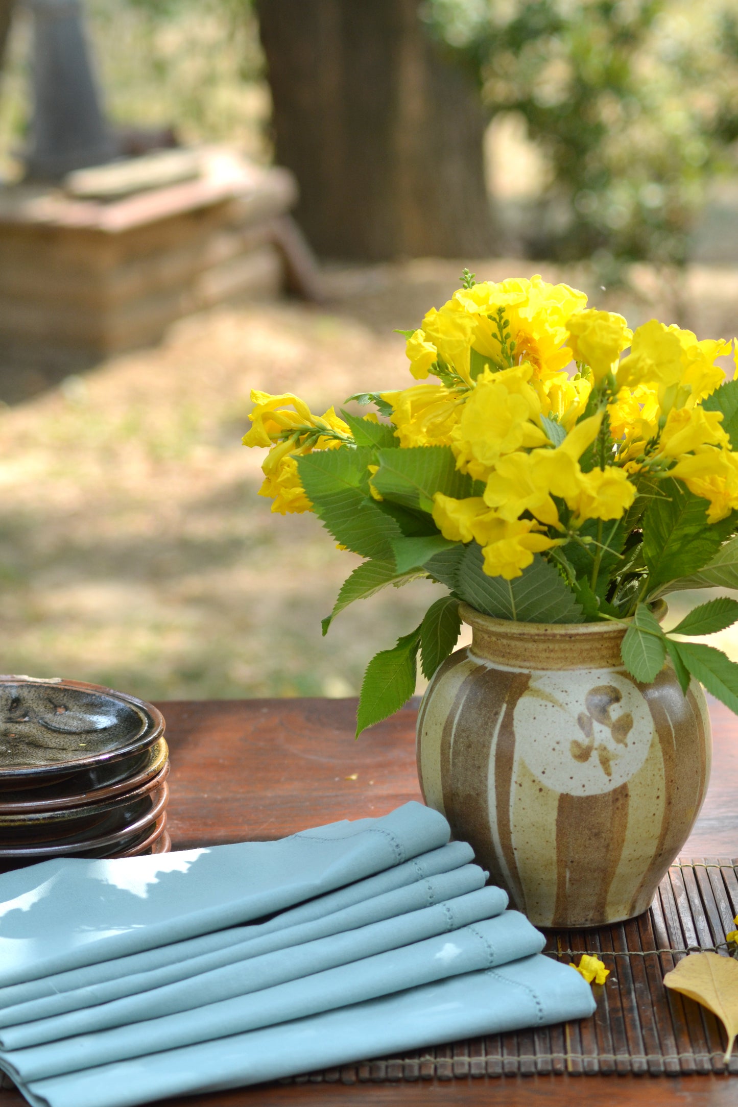 Solid Napkin Set Of 6 Sky