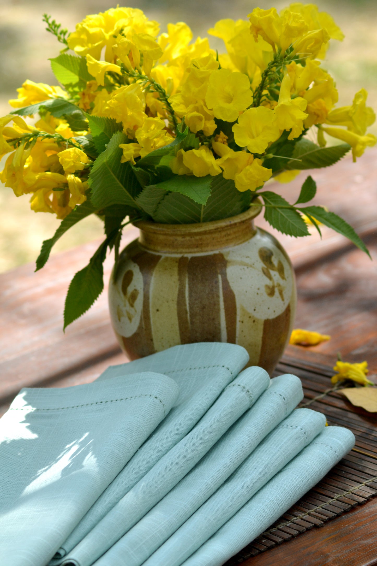Solid Napkin Set Of 6 Sky