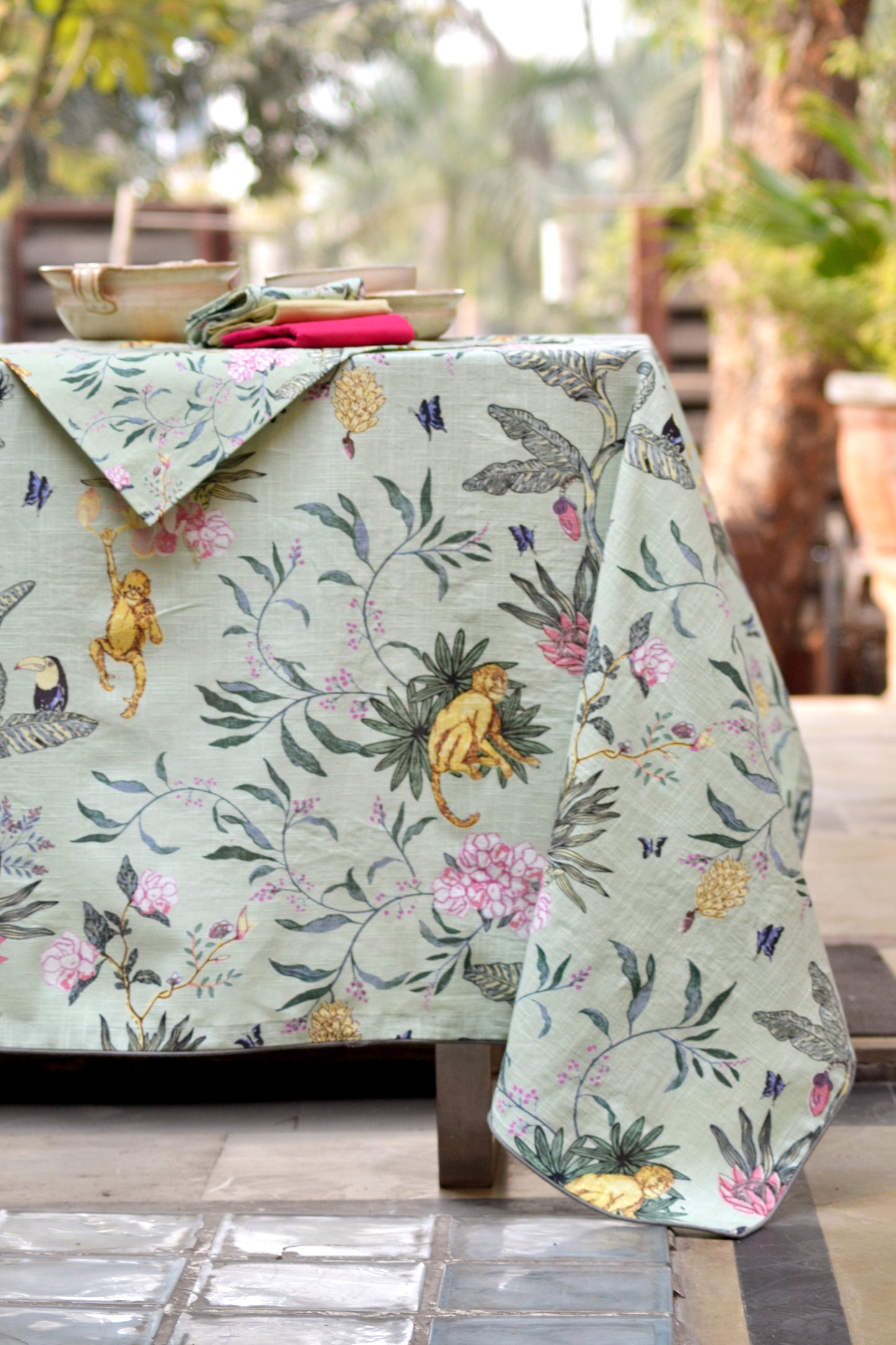 Textured Table Cloth : Ubud Wave
