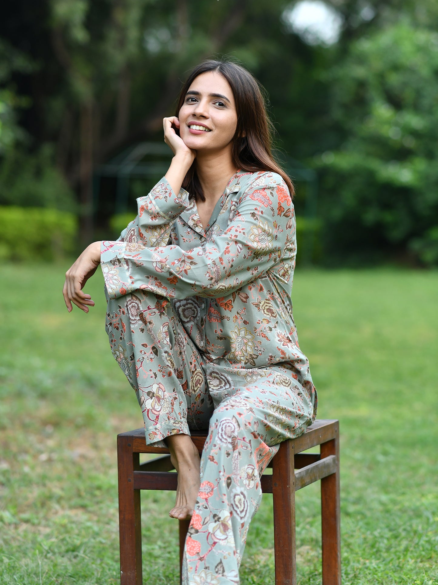 Vanessa Pj Set : Malabar Thyme