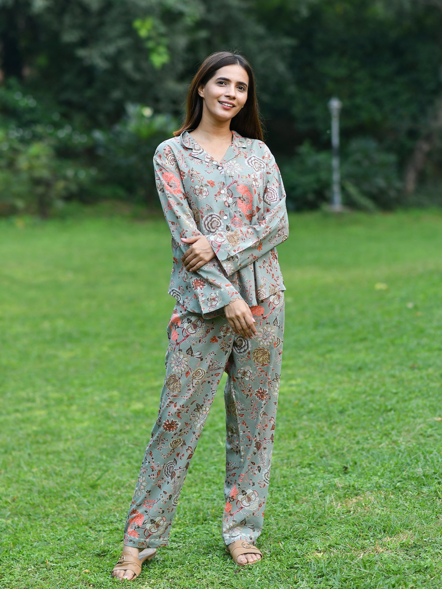 Vanessa Pj Set : Malabar Thyme