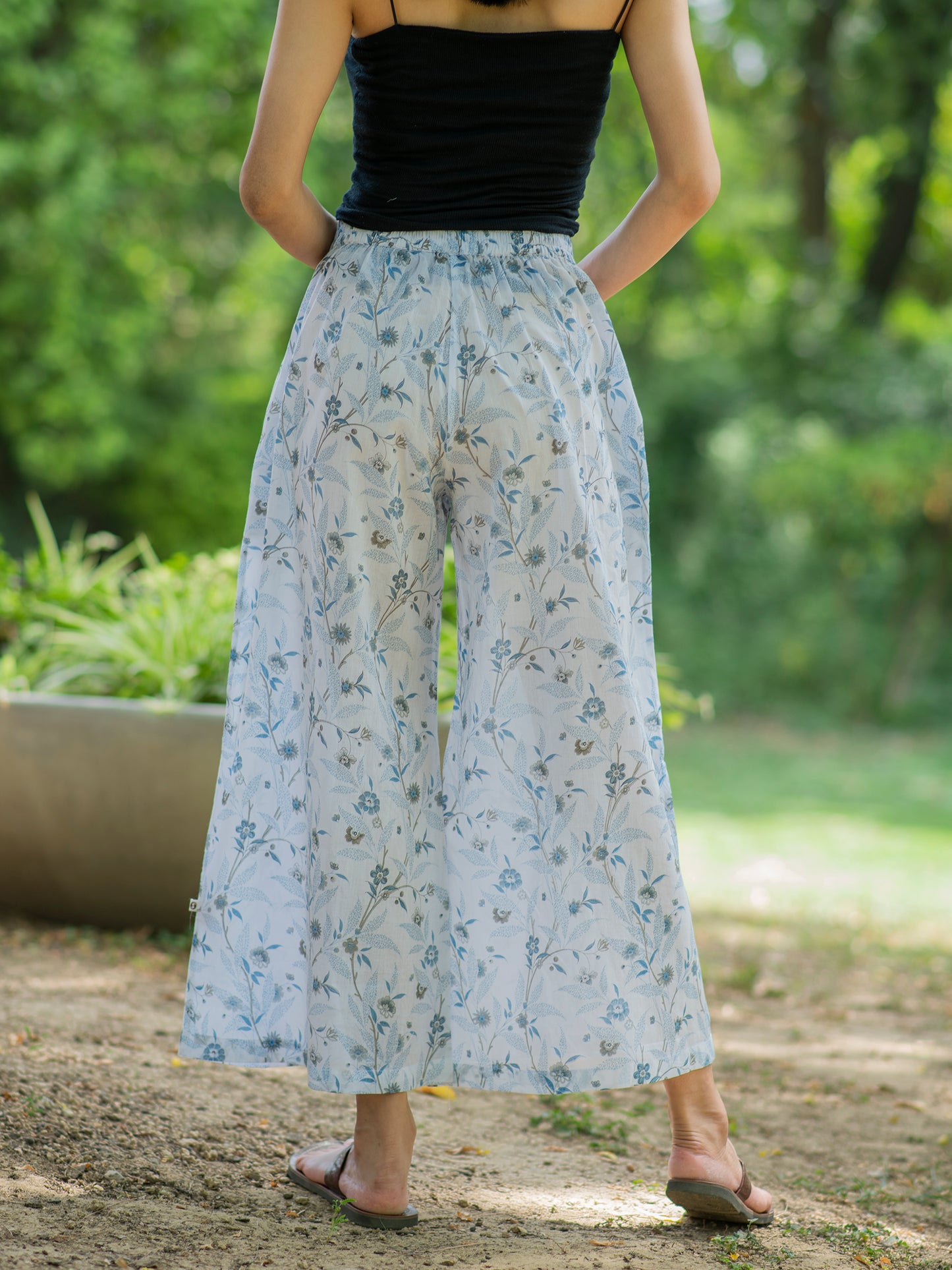 Flouncy Pant : Wildflower Ocean