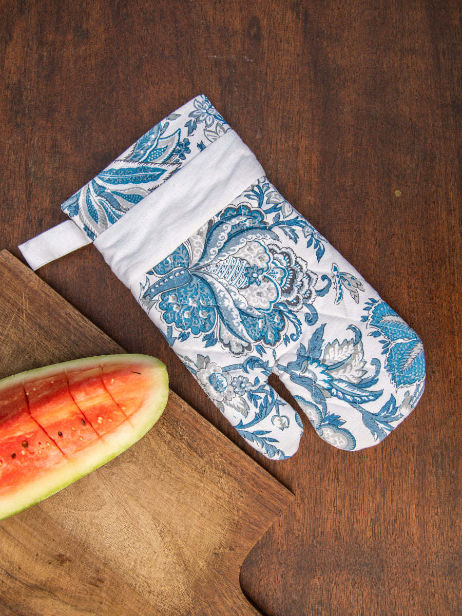 Oven Mitt : Tibet Ocean