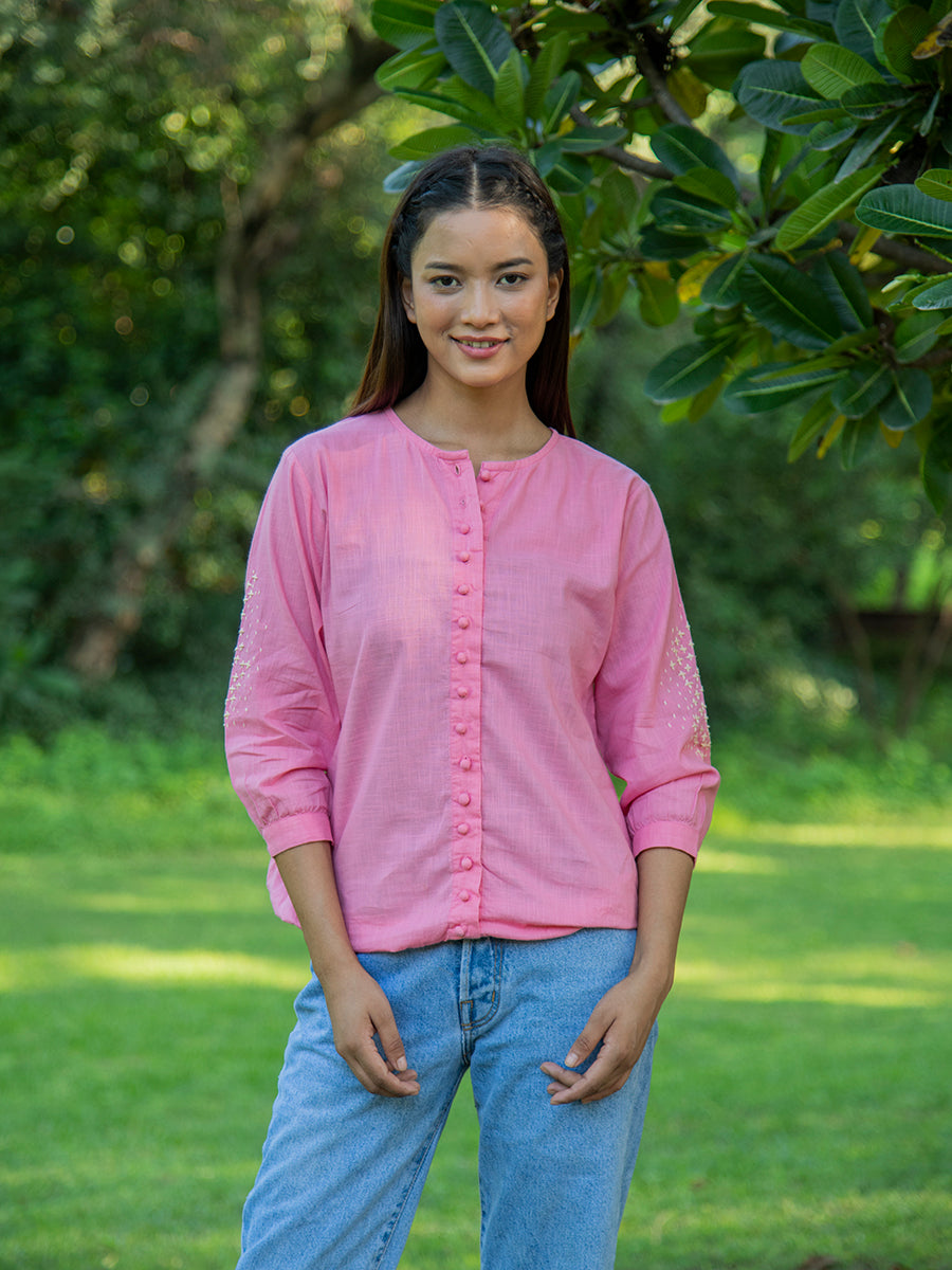Maria Top : Rose