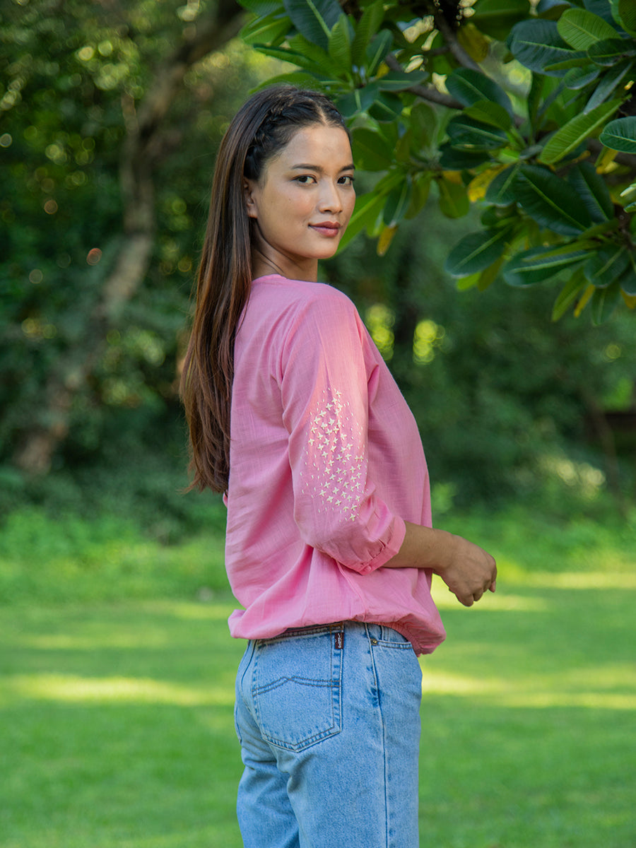 Maria Top : Rose