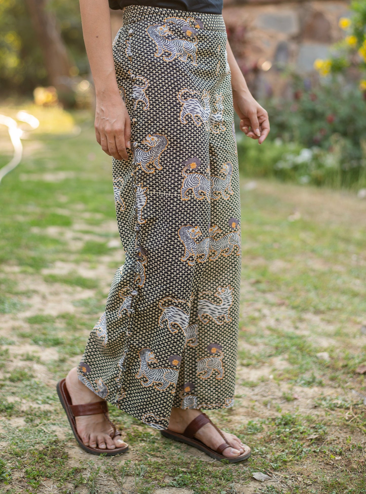 Cycle Pant : Tiger Black