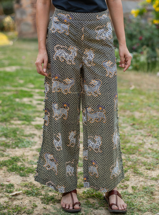 Cycle Pant : Tiger Black