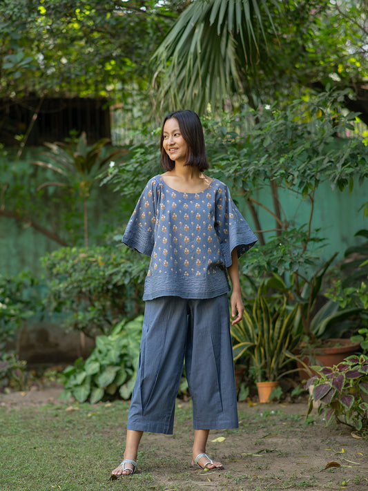 Solid Cycle Pant : Denim