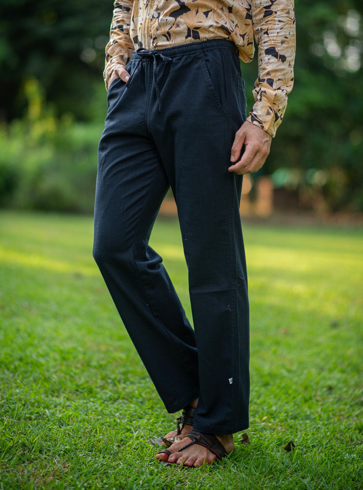 Men's House Pant : Black