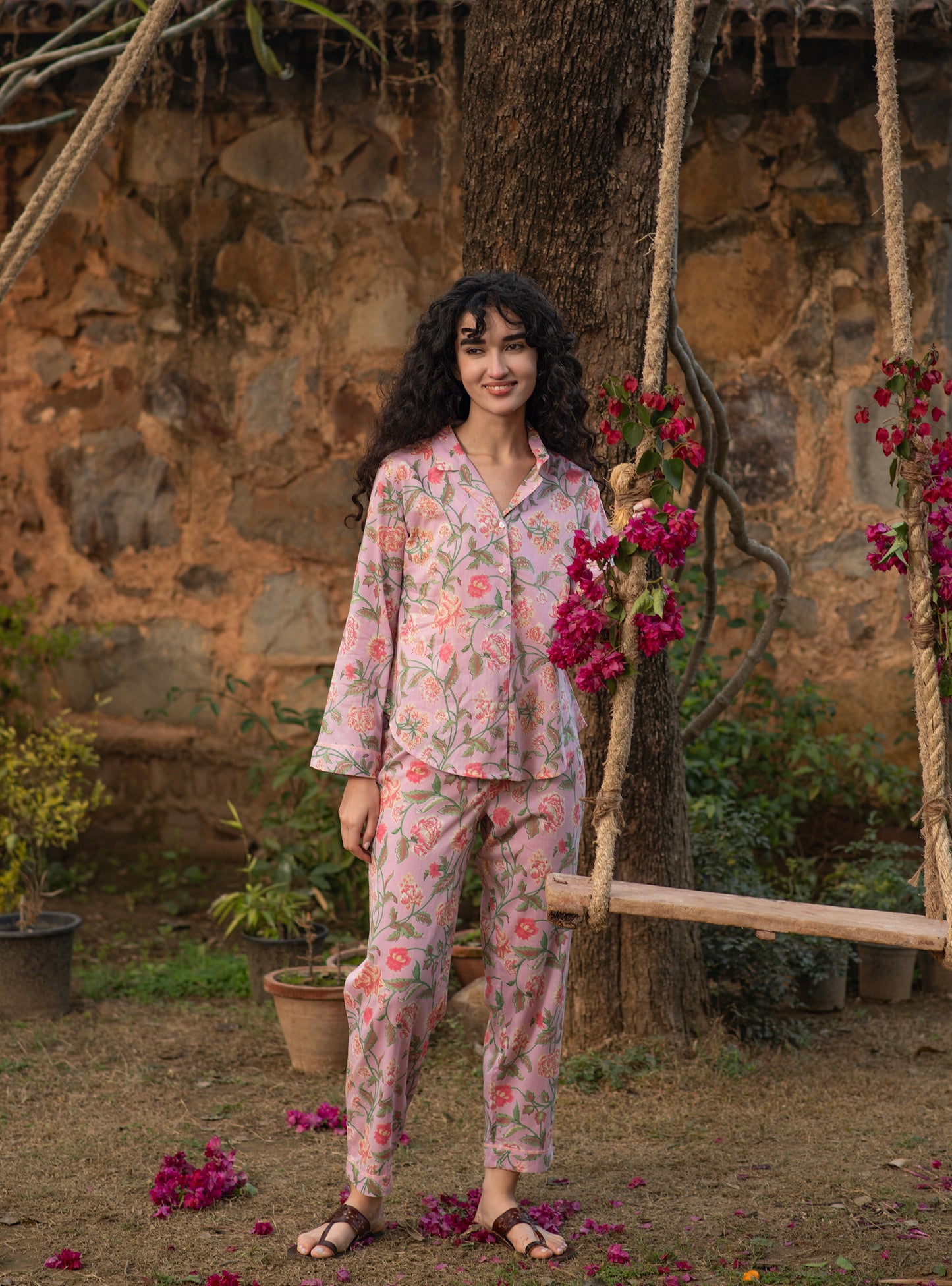 Vanessa PJ Set: Florentine Lavender