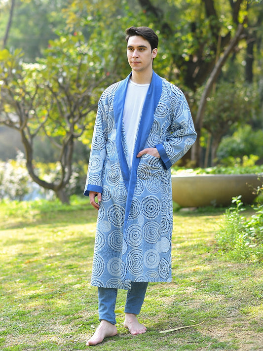 Robe : Dots Blue