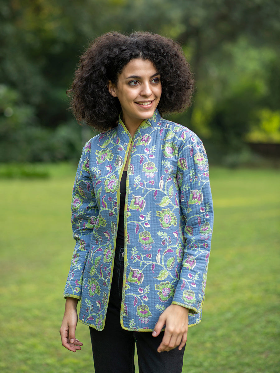Java Easy Fit Jacket Reversible: Riviera