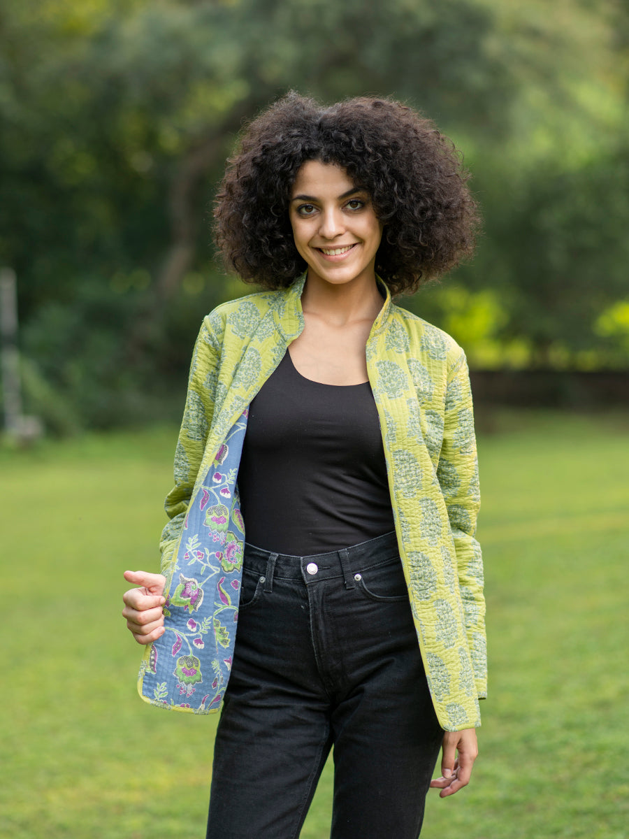 Java Easy Fit Jacket Reversible: Riviera
