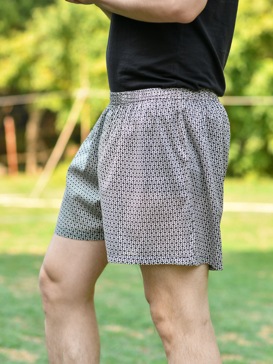 Makhi Boxer Shorts : Black