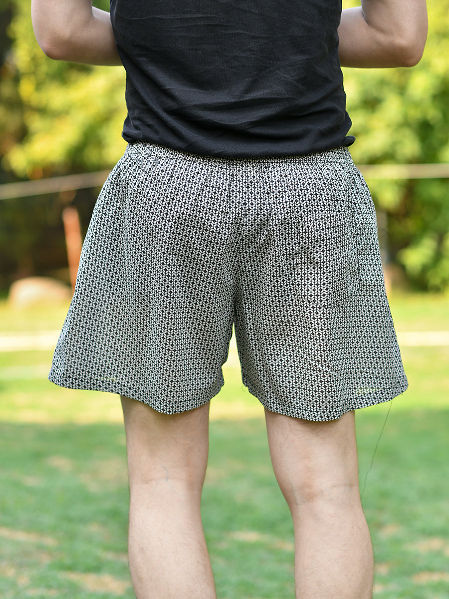 Makhi Boxer Shorts : Black