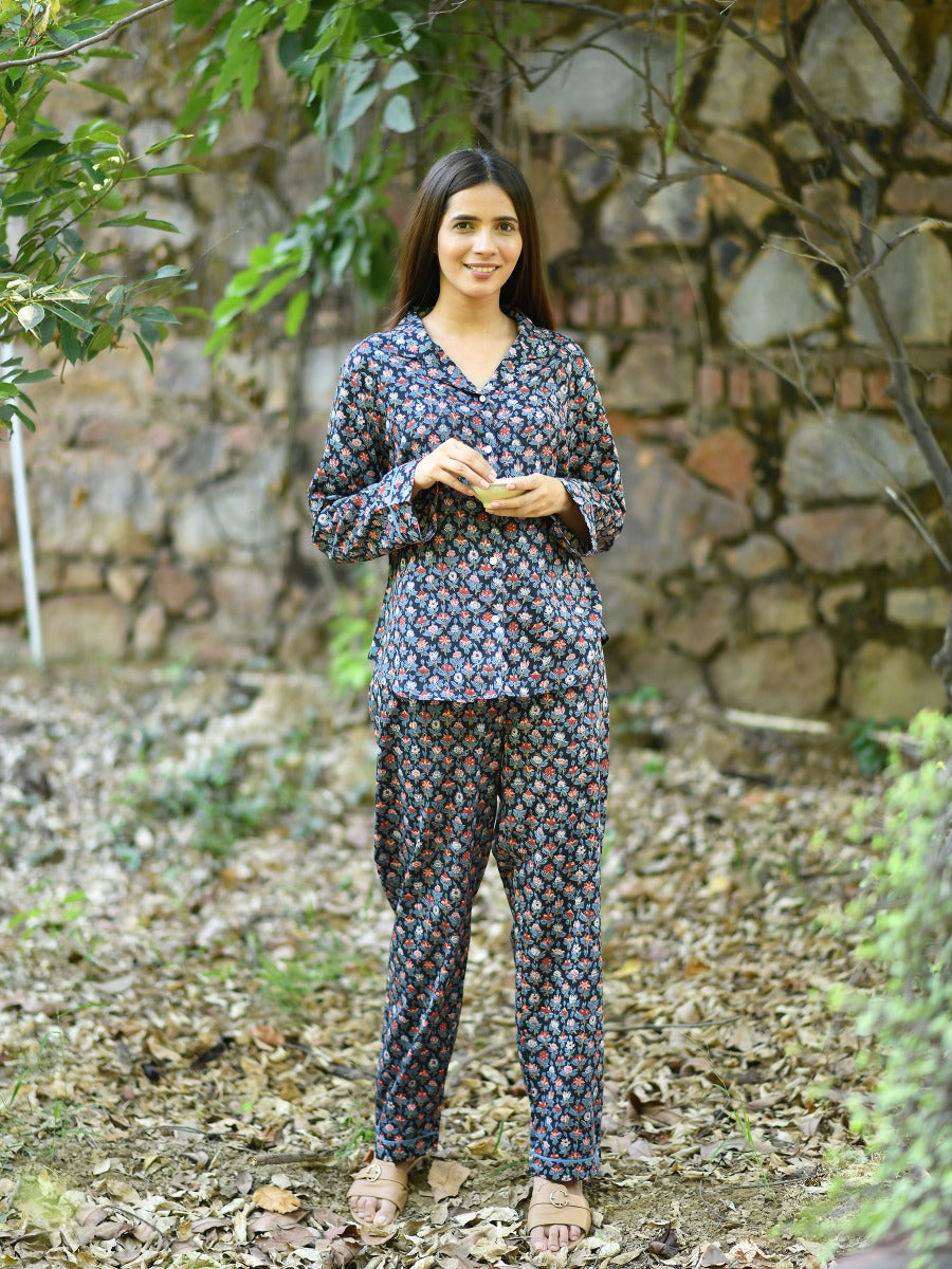 Eden Vanessa PJ Set : Black